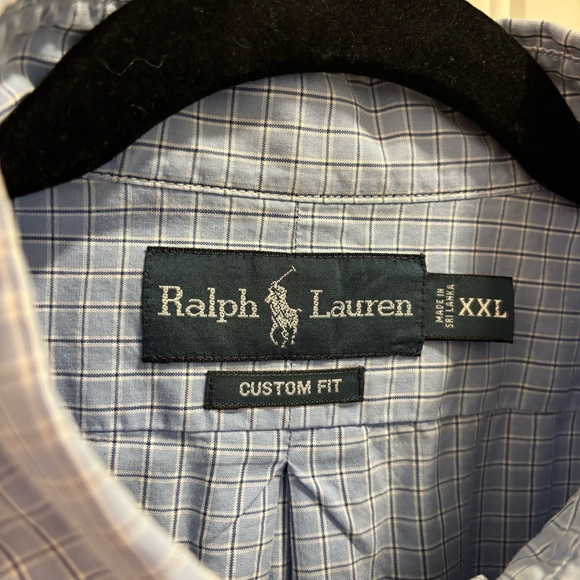 Polo by Ralph Lauren Men's Blue Shirt - Picture 2 of 6
